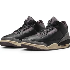 Air Jordan A Ma Maniére x 3 Retro Black Violet Ore (W)< Black Trainers|Trainers
