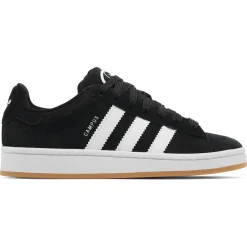 Adidas Campus 00s Kids Black White Gum< Black Trainers|Trainers