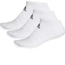 Adidas Cushioned Low Cut White Socks - 3 Pairs< Socks