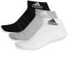 Adidas Cushioned Multi Colour Ankle Socks - 3 Pairs< Socks