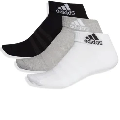 Adidas Cushioned Multi Colour Ankle Socks - 3 Pairs< Socks