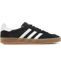 Adidas Gazelle Black White Gum< Black Trainers|Trainers