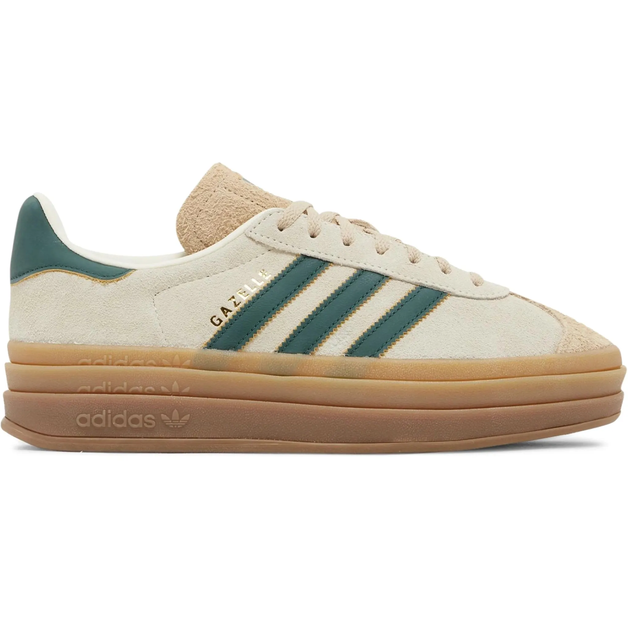 Adidas Gazelle Bold Cream Collegiate Green (W)< Trainers