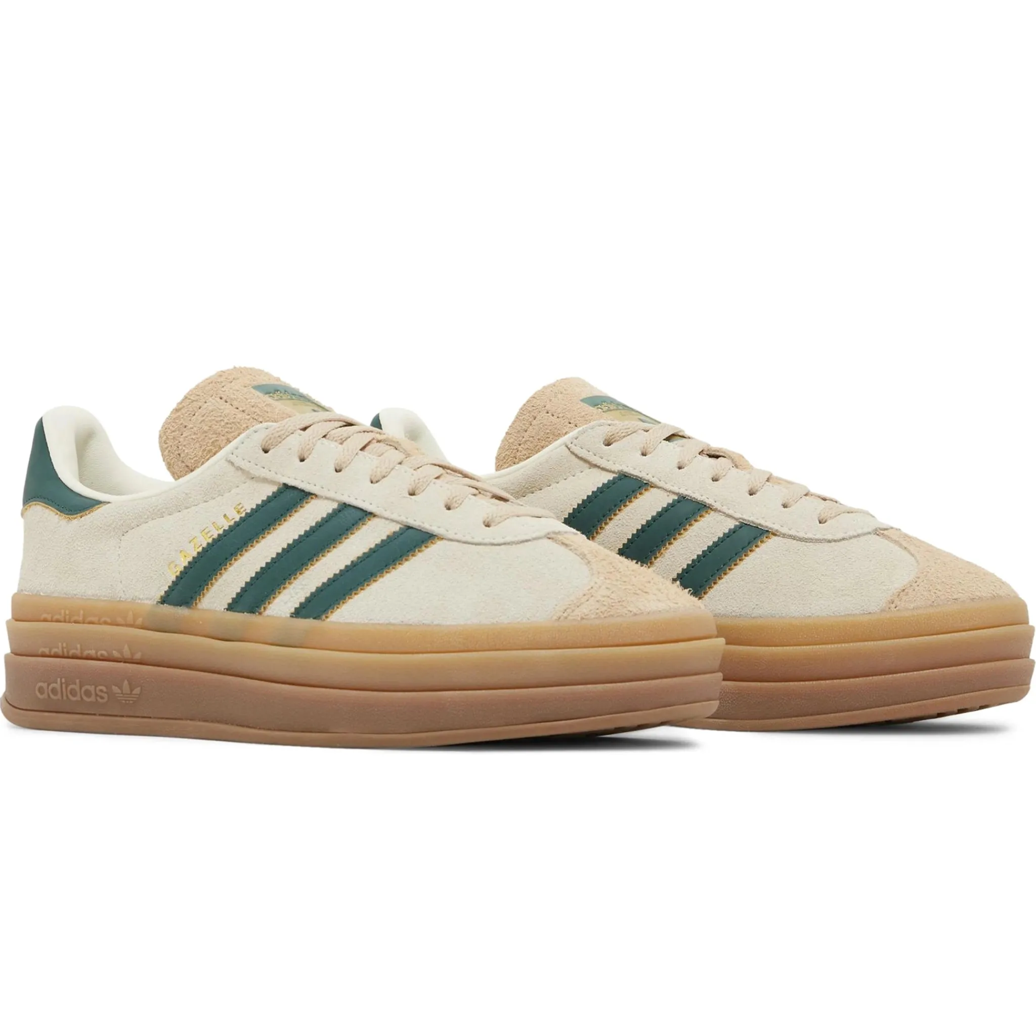 Adidas Gazelle Bold Cream Collegiate Green (W)< Trainers