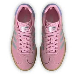 Adidas Gazelle Bold Kids True Pink Gum Silver Purple< Trainers