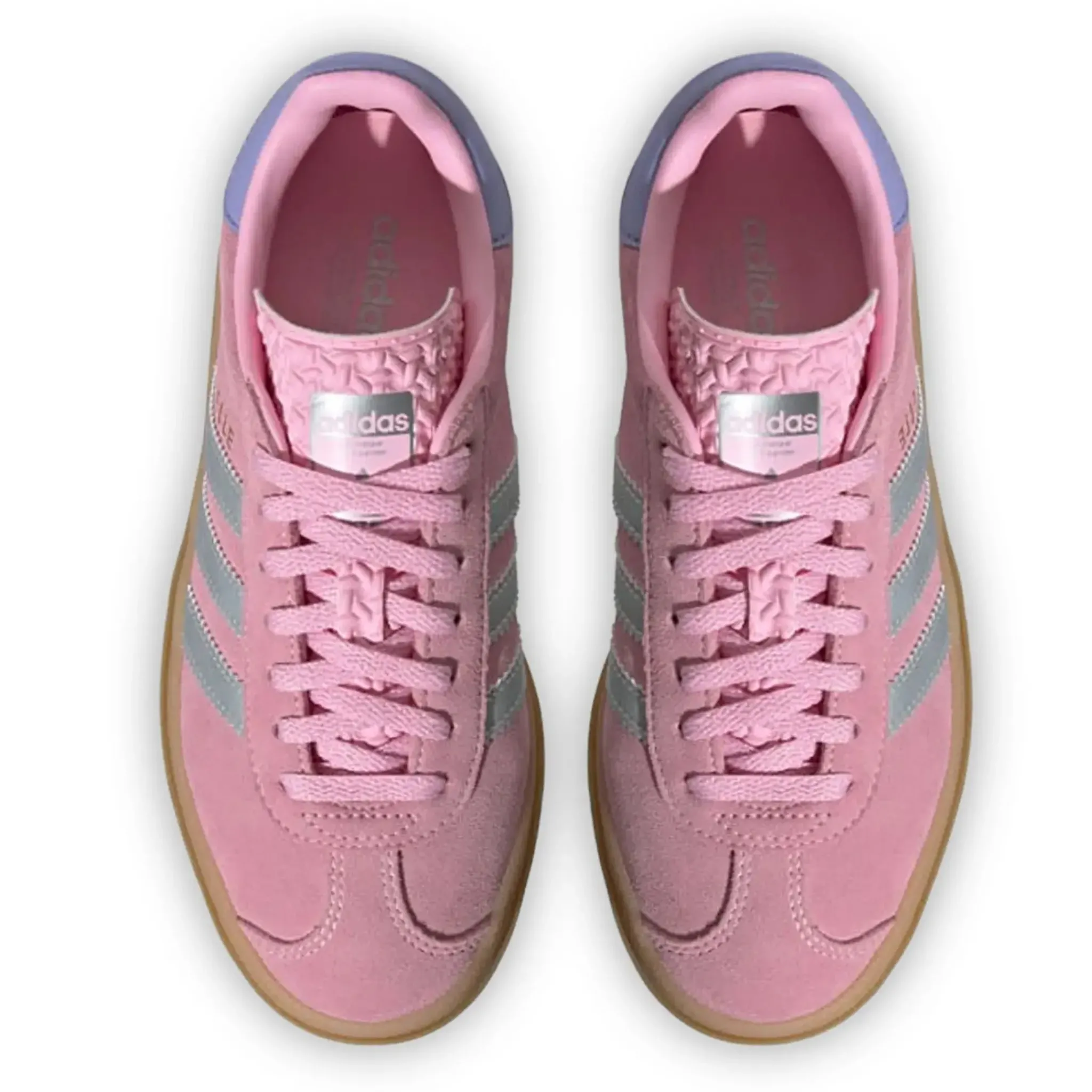 Adidas Gazelle Bold Kids True Pink Gum Silver Purple< Trainers