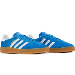 Adidas Gazelle Indoor Blue Bird Gum< Trainers