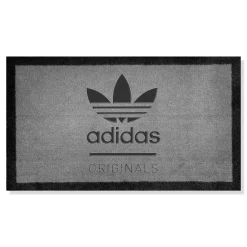 Project Crepslocker Adidas Originals Light Grey Doormat 70x40cm< Rugs & Mats|Designer Home Accessories