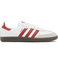 Adidas Samba OG White Better Scarlet< White Trainers|Trainers