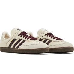 Adidas Samba OG Wonder White Maroon (W)< Trainers