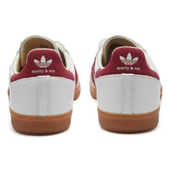 Adidas Samba Sporty & Rich White Collegiate Burgundy< White Trainers|Trainers
