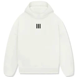 Fear Of God Essentials Adidas x Fear Of God Athletics Heavy Fleece Cream White Hoodie< Sweatshirts & Hoodies