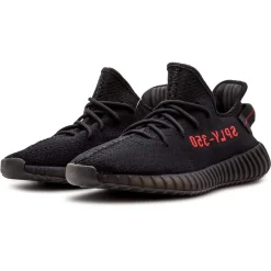 Adidas Yeezy Boost 350 V2 Bred Core Black Red< Black Trainers|Trainers