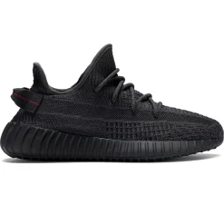 Adidas Yeezy Boost 350 V2 Static Black Non Reflective< Black Trainers|Trainers