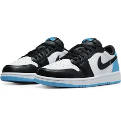 Air Jordan 1 Low Black Dark Powder Blue (W)< Trainers