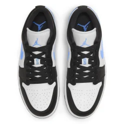 Air Jordan 1 Low Black University Blue White (W)< Black Trainers|Trainers