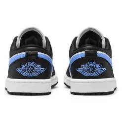 Air Jordan 1 Low Black University Blue White (W)< Black Trainers|Trainers