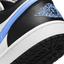 Air Jordan 1 Low Black University Blue White (W)< Black Trainers|Trainers