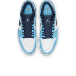 Air Jordan 1 Low UNC University Blue Black< Trainers