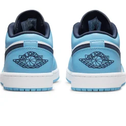 Air Jordan 1 Low UNC University Blue Black< Trainers