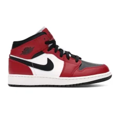 Air Jordan 1 Mid Chicago Black Toe (GS)< Trainers