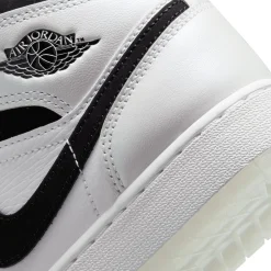 Air Jordan 1 Mid Diamond Shorts (GS)< White Trainers|Trainers