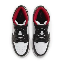 Air Jordan 1 Mid Gym Red Black White (GS)< Trainers