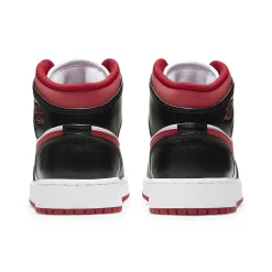 Air Jordan 1 Mid Gym Red Black White (GS)< Trainers