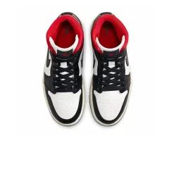 Air Jordan 1 Mid Gym Red Panda (W)< White Trainers|Trainers