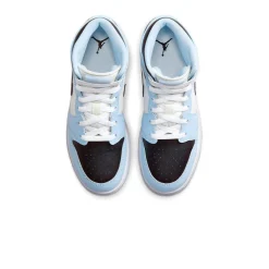 Air Jordan 1 Mid Ice Blue (GS)< Trainers