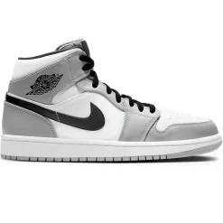Air Jordan 1 Mid Light Smoke Grey< Trainers