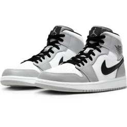 Air Jordan 1 Mid Light Smoke Grey< Trainers