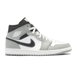 Air Jordan 1 Mid Light Smoke Grey Anthracite (GS)< Trainers