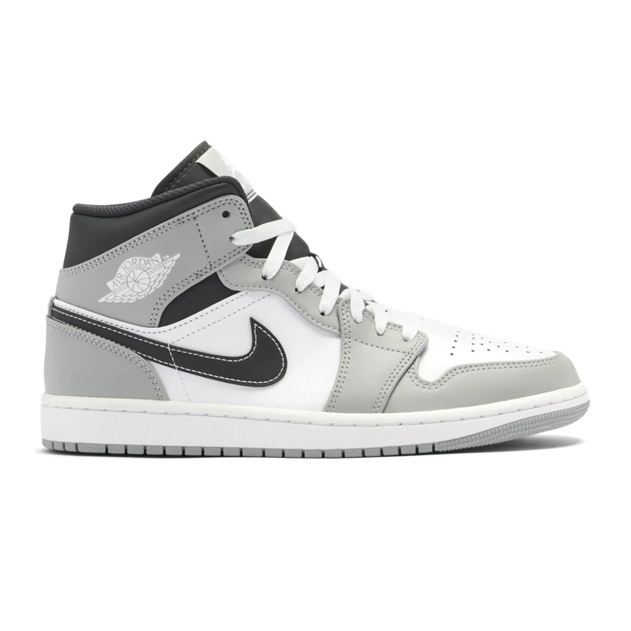 Air Jordan 1 Mid Light Smoke Grey Anthracite (GS)< Trainers