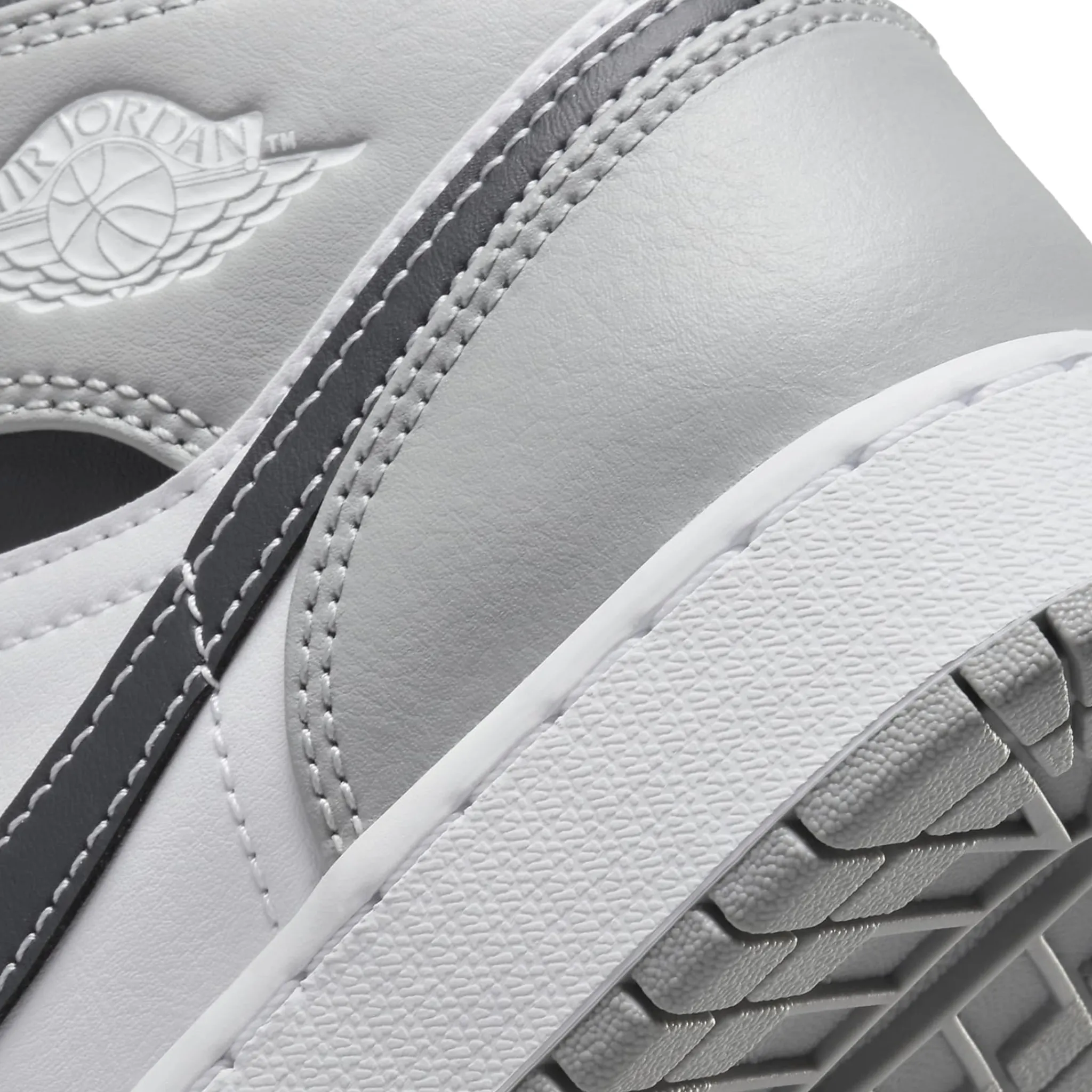 Air Jordan 1 Mid Light Smoke Grey Anthracite (GS)< Trainers