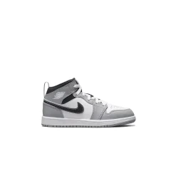 Air Jordan 1 Mid Light Smoke Grey (2022) (PS)< Trainers