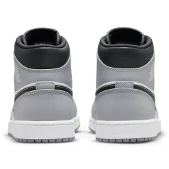 Air Jordan 1 Mid Light Smoke Grey Anthracite< Trainers