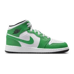 Air Jordan 1 Mid Lucky Green (GS)< Trainers
