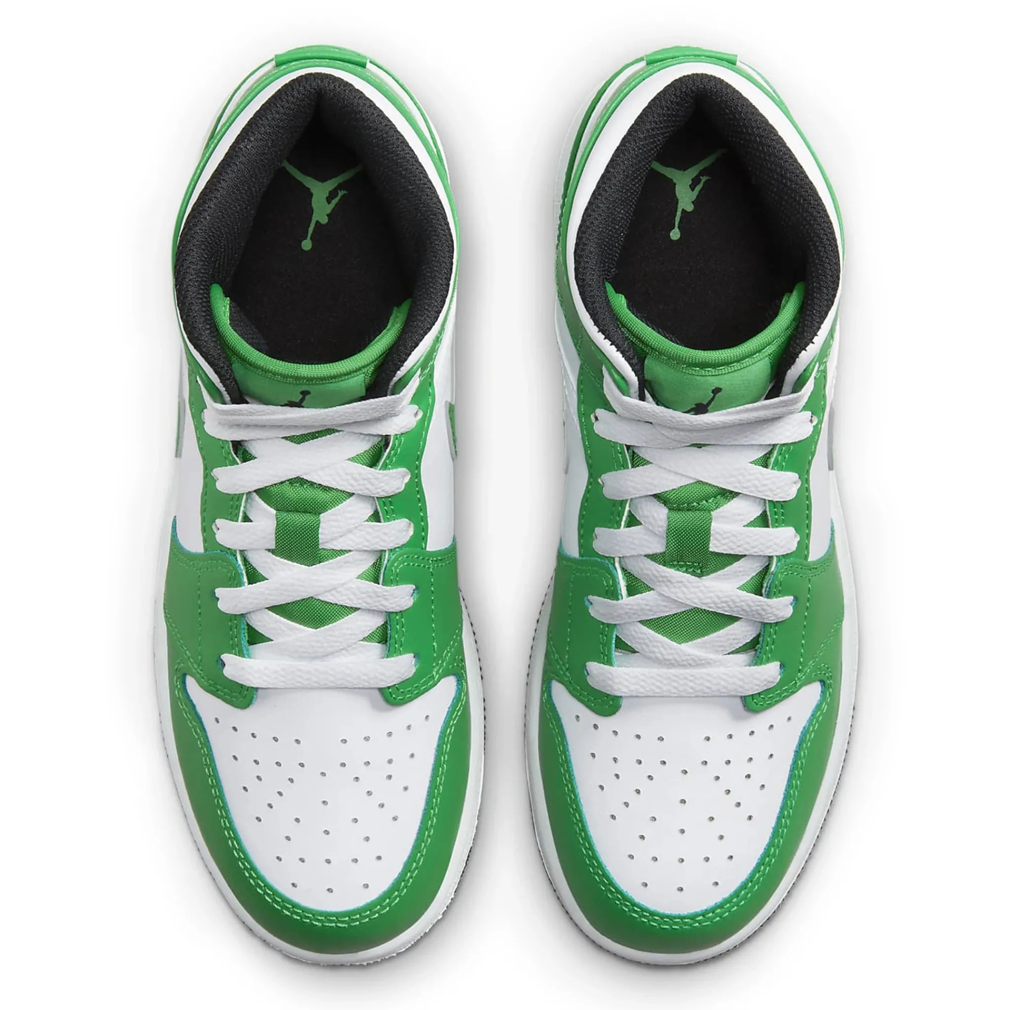 Air Jordan 1 Mid Lucky Green (GS)< Trainers