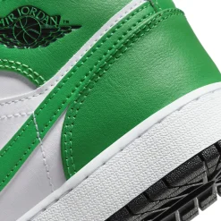 Air Jordan 1 Mid Lucky Green (GS)< Trainers