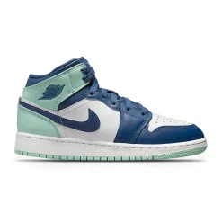 Air Jordan 1 Mid Mystic Navy Mint Foam (GS)< Trainers