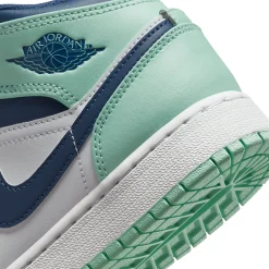Air Jordan 1 Mid Mystic Navy Mint Foam (GS)< Trainers