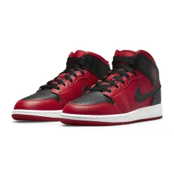 Air Jordan 1 Mid Reverse Bred (GS)< Trainers