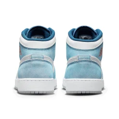 Air Jordan 1 Mid SE French Blue Light Steel (GS)< Trainers