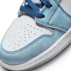 Air Jordan 1 Mid SE French Blue Light Steel (GS)< Trainers