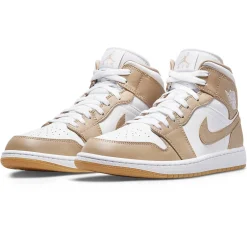 Air Jordan 1 Mid Tan Gum< Trainers