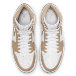 Air Jordan 1 Mid Tan Gum< Trainers