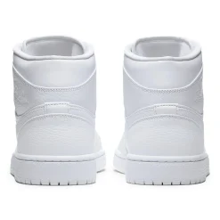 Air Jordan 1 Mid Triple White< White Trainers|Trainers