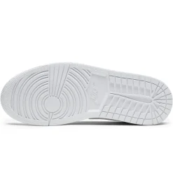 Air Jordan 1 Mid Triple White< White Trainers|Trainers