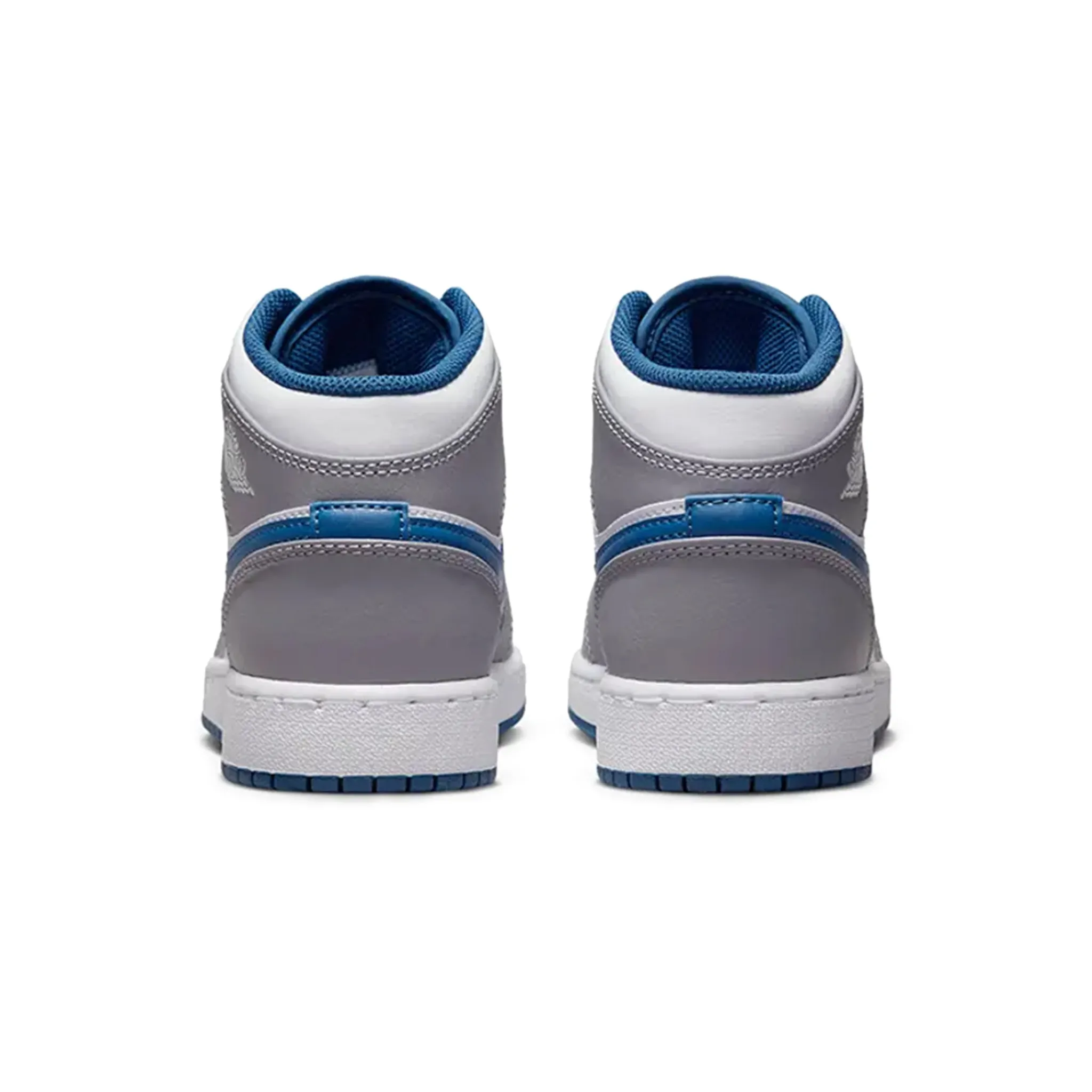 Air Jordan 1 Mid True Blue Cement (GS)< Trainers